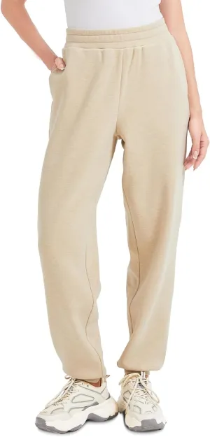 Womens Fleece Lined Sweatpants High Waisted Casual Baggy Sweatpants with Pockets Winter Thermal Jogger Pants