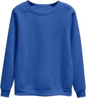 Women's Oversized Round Neck Sweatshirts Long Sleeve Turtleneck Velvet Sweatshirt,2024 Fall&Winter Trendy Women Top