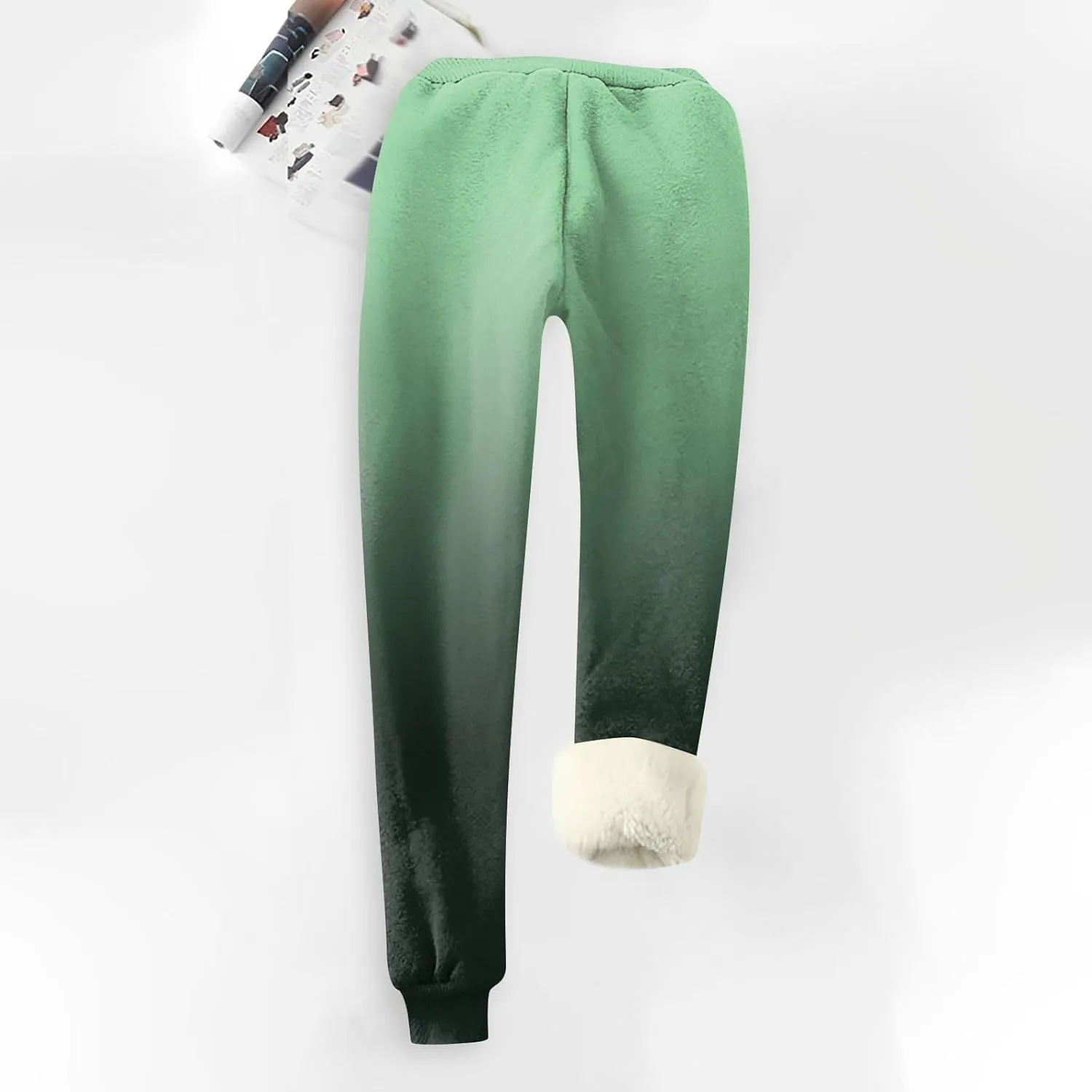 Womens Winter Warm Fleece Pants Sherpa Lined Sweatpants Jogger Outdoor Athletic Active Lounge Pants